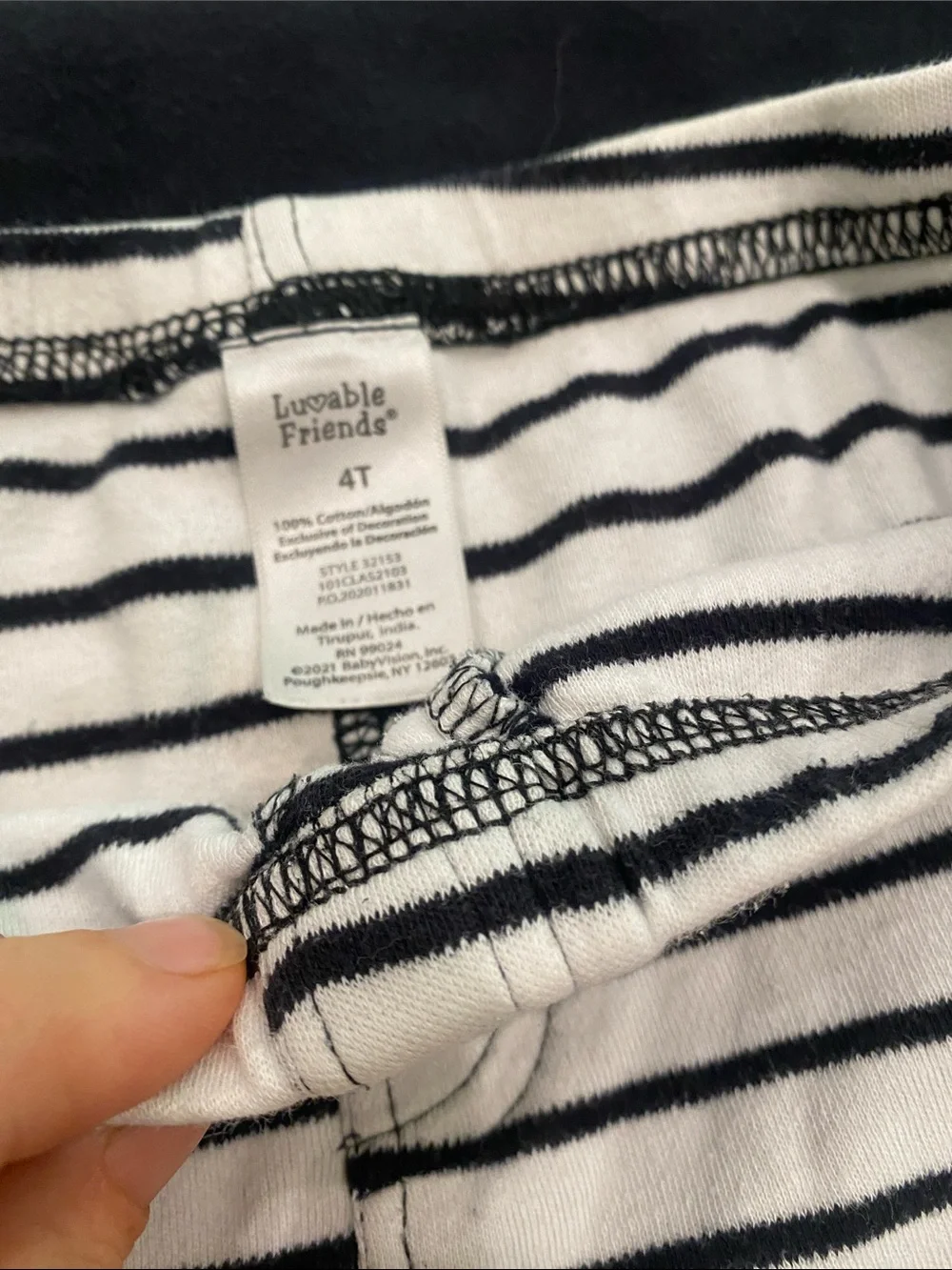 Carters black zip